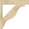 Ekena Millwork Funston Block Rough Sawn Outlooker, Douglas Fir, 6"W x 28"D x 28"H OUT06X28X28FST05RDF - alternate 4